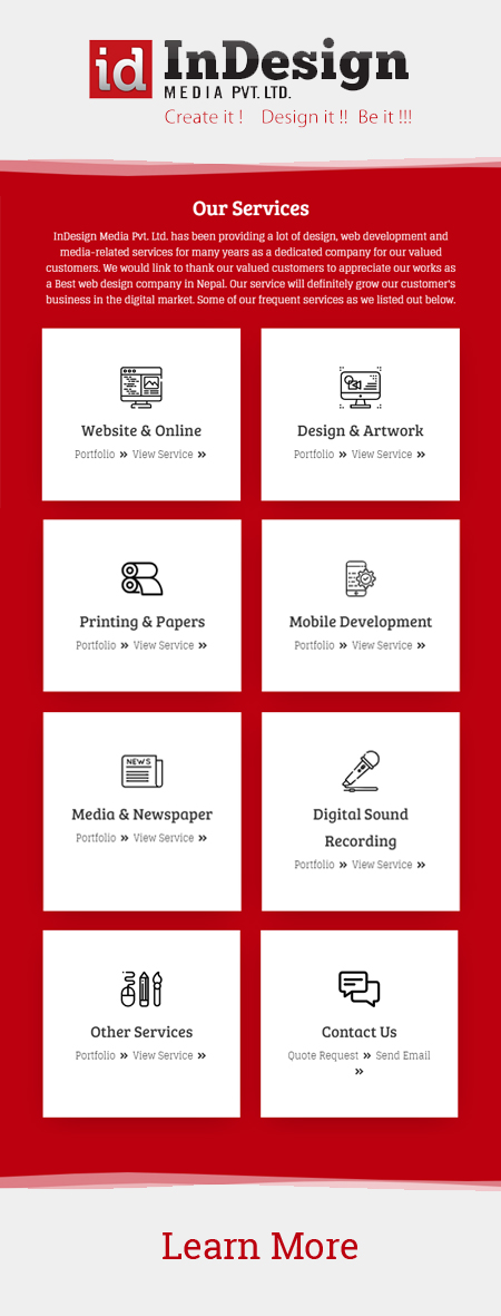 InDesign Media Biratnagar